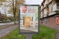 Billboard Douwe Egberts Coffee At Amsterdam The Netherlands 28-10-2025 Royalty Free Stock Photo