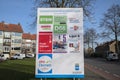 Billboard Elections At Diemen The Netherlands 2-3-2022