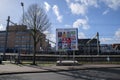 Billboard Elections At Hilversum The Netherlands 23-2-2022 Royalty Free Stock Photo