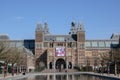 Billboard Exhibition Baroque In Rome At The Rijksmuseum Closed During The Coronavirus Outbreak Amsterdam The Netherlands 2020