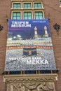 Billboard From The Exhibition Verlangen Naar Mekka At The Tropenmuseum Museum At Amsterdam The Netherlands 2019