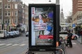 Billboard Gemeente Amsterdam The Netherlands 30-1-2023