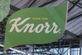 Billboard Knorr At The Huishoudbeurs Exhibition At Amsterdam The Netherlands 18-2-2023