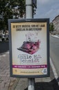Billboard Of The Musical Annie MG Schmidt At Amsterdam The Netherlands 2018 Royalty Free Stock Photo