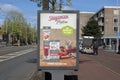 Billboard Stegeman Plus At Amsterdam The Netherlands 10-4-2024 Royalty Free Stock Photo