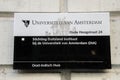 Billboard Stichting Duitsland Instituut From The UVA University At Amsterdam The Netherlands 22-11-2020