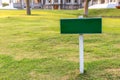 billboard or warning sign, Please keep off the lawn. Royalty Free Stock Photo