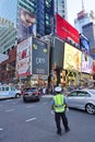 Billboards on Times Square in New York City Royalty Free Stock Photo