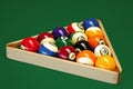 Billiard balls Royalty Free Stock Photo
