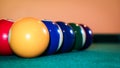 Billiard balls