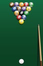 Billiard Break Shot Start Off Cue Sports