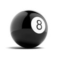 Billiard eight ball