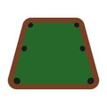 Billiard icon vector