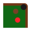 Billiard icon vector