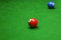 A billiard room Royalty Free Stock Photo