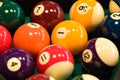 Billiards balls Royalty Free Stock Photo