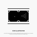 Billiards, Cue, Game, Pocket, Pool solid Glyph Icon vector