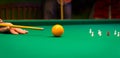 Billiards, game of carom Royalty Free Stock Photo
