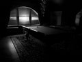 Billiards room in an old mansion Royalty Free Stock Photo