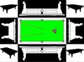 Billiards Snooker Table Base And Face Vector 01