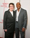 Billie Jean King and Tiki Barber