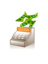 Billing machine Royalty Free Stock Photo