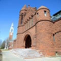 Billings Memorial Library, University of Vermont, Burlington Royalty Free Stock Photo