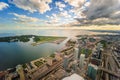 Billy Bishop airport from CN tower