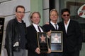 Billy Bob Thornton, Dewey Bunnell, Gerry Beckley, John Stamos Royalty Free Stock Photo