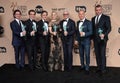 Billy Crudup, Brian d'arcy James, Mark Ruffalo, Rachel McAdams, John Slattery, Michael Keaton & Liev Schreiber