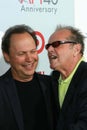 Billy Crystal,Jack Nicholson Royalty Free Stock Photo