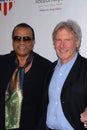 Billy Dee Williams,Harrison Ford Royalty Free Stock Photo