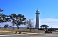 Biloxi Light in Mississippi along the Gulf Coast Royalty Free Stock Photo