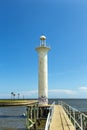 Biloxi Lighthouse in Mississippi, Royalty Free Stock Photo