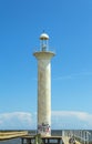 Biloxi Lighthouse in Mississippi Royalty Free Stock Photo