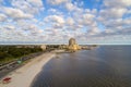 Biloxi, Mississippi beach Royalty Free Stock Photo