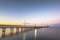 Biloxi, Mississippi at Lighthouse Pier Royalty Free Stock Photo