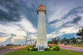 Biloxi, Mississippi USA at Biloxi Lighthouse Royalty Free Stock Photo