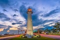 Biloxi, Mississippi, USA Lighthouse Royalty Free Stock Photo