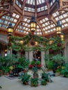 Biltmore Estate Winter Garden Decorated for Chistmas