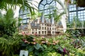 Biltmore Gardens Railway Exhibition. A Model of The Main House. Biltmore Village, Asheville, USA. September 27, 2019.