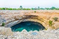 Bimmah sinkhole, Oman Royalty Free Stock Photo