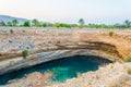Bimmah sinkhole, Oman Royalty Free Stock Photo