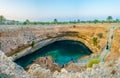 Bimmah sinkhole, Oman Royalty Free Stock Photo