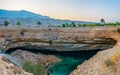 Bimmah sinkhole, Oman Royalty Free Stock Photo