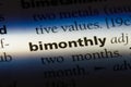 bimonthly