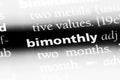 bimonthly