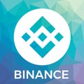 Binance BNB cryptocurrency exchange and blockchain currency vector logo