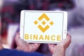 Binance cryptocurrency exchange logo