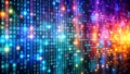 Binary Bloom: An Abstract Tapestry of Digital Connectivity AI Generated